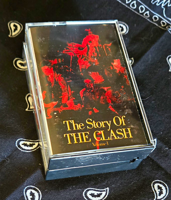 The Clash - The Story Of The Clash Volume 1 1988 Epic Compilation Cassette