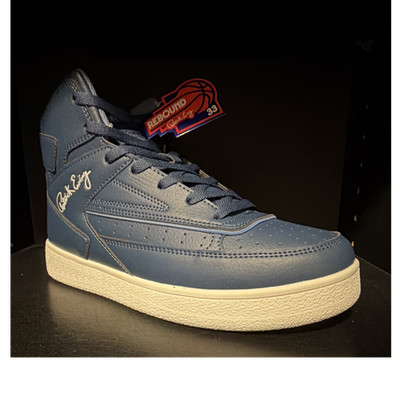 Patrick Ewing Rebound 33 High Top Blue White Men's Basketball Sneakers Lace Up