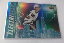2024 - 25  UD SERIES  2  ELECTRICITY   CONNOR   BEDARD    BLACKHAWKS     EC - 7