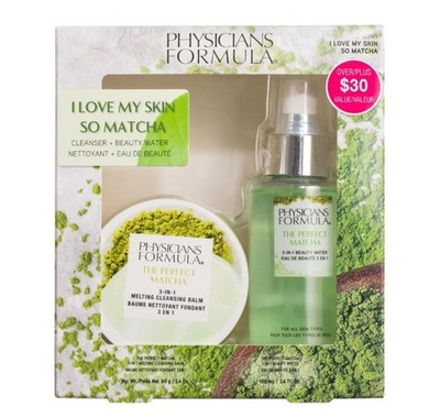 Physicians Formula The Perfect Matcha Beauty Water & Balm Kit Set