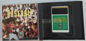 TurboGrafx 16 World Class Baseball 1989 Case, Manual, game  HuCard