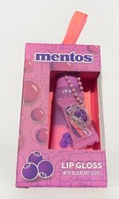 MENTOS LIP GLOSS LIPGLOSS with Blueberry Scent Blaubeeren Duft Limited 10 ml