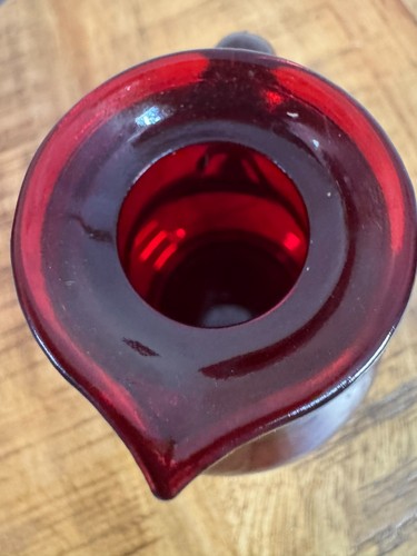 Vintage Avon Red Strawberry Bath Foam Cruet Bottle No. 14 - Picture 10 of 10