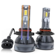 9006 HB4 Fog Lamps Bulbs 110W 30000Lm Super Bright 12V 6500K Cool White, Built