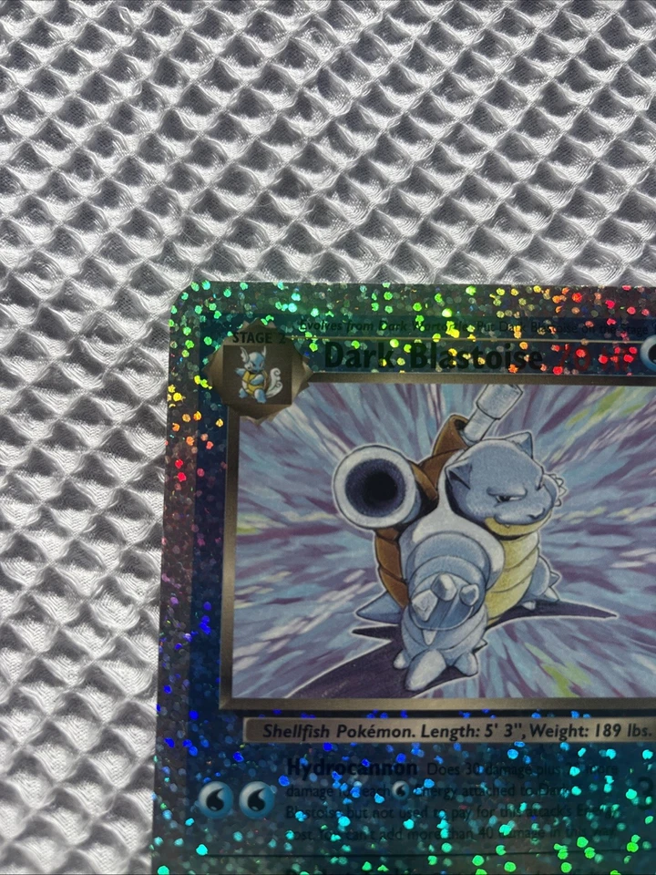 Dark Blastoise S2/S4 Legendary Collection Jumbo Oversized BoxTopper Pokemon Card - Image 2 of 4