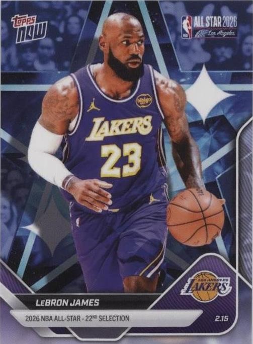 2025-26 Topps Now All-Star Game - LeBron James #AS4 for sale | eBay