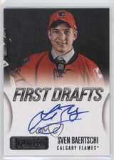 2013-14 Panini Playbook First Drafts Signatures Sven Baertschi #FD-SB Auto 0c3