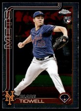 BLADE TIDWELL 2025 TOPPS CHROME UPDATE RC NEW YORK METS #USC14