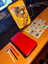 Nintendo 3DS XL + 12 giochi + custodia Pokémon - testato funzionante