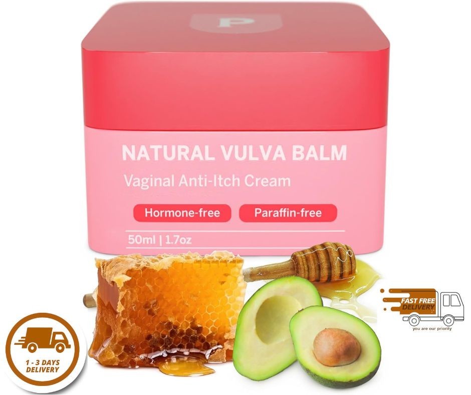 Pixie Vaginal Moisturiser Cream 1.7oz Hormone Free Vulva Balm & Itch Free P&P