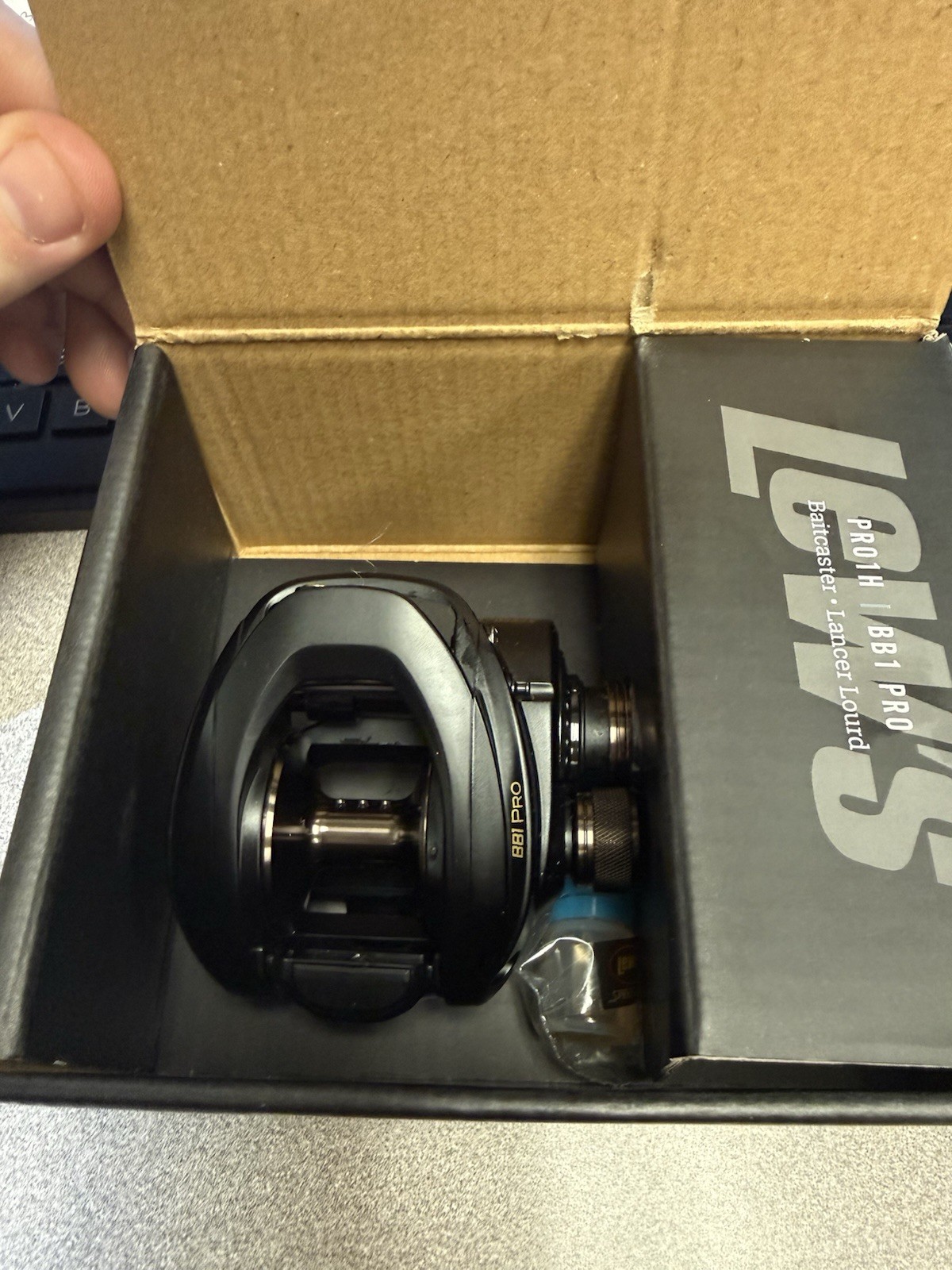 Lews PRO1H Speed Spool Baitcast Reel 10BB Gear Ratio 6.2-1