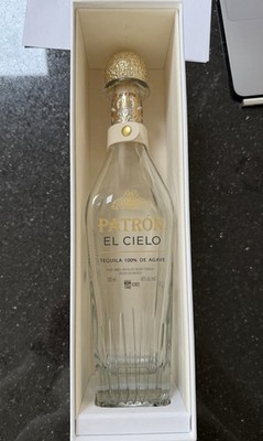 Patron EL Cielo Tequila Bottle 100% De Agave 700ml EMPTY BOTTLE