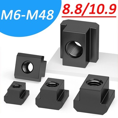 Grade 8.8 10.9 T-Slot Nut M6-M20 Hardened 45 Steel CNC Milling Machine DIN 508