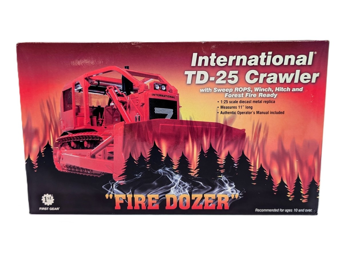 1/25 International TD-25 Fire Dozer Crawler #7 | eBay