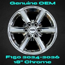 SUPER CLEAN! 18" Wheel & *FREE Center Cap* for Ford F150 2024-2026 OEM Rim F-150
