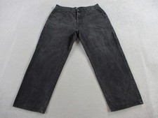 Vintage Marithe Francois Girbaud Jeans Mens 40 Black Denim Carpenter Relaxed 90s