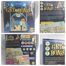 Get On Board Paris And Roma Board Game Iello -
