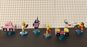 LEGO Dimensions The Simpsons LOT Complete Homer, 71202 Bart, 71211 Krusty 71227