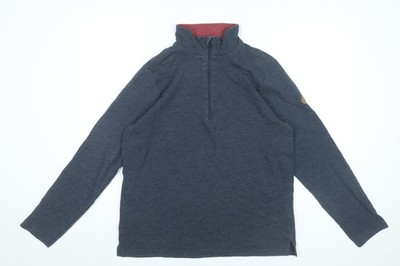 Henley Sweatshirt Herren UK S Regular Trespass Blau