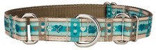 Country Brook Petz Puppy Picnic Ribbon Martingale Dog Collar
