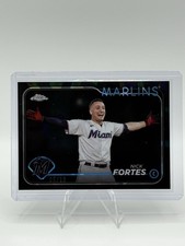 2024 Topps Chrome Sapphire Edition - Nick Fortes #81 Black Refractor /10