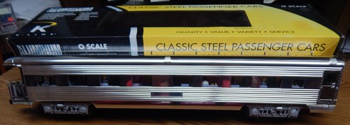K-LINE K4630-30053 ATSF MOUNTAINAIR ALUMINIUM GESCHÄFTSWAGEN GEBRAUCHT IN BOX SPUR O | Zustand: Used