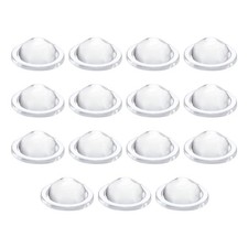 15Pcs Diameter 10.5mm Flat Convex Lens Height 4mm Flashlight Optical Lens