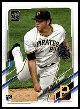 2021 Topps Miguel Yajure Rookie Pittsburgh Pirates #612