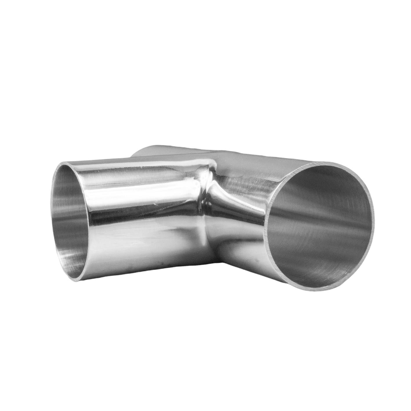 2"" 51mm Exhaust Balance Pipe Crossover T-Pipe Component 304 Stainless