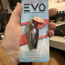 Z-MAN Chatterbait EVO ELITE Bladed Vibrating Jig (CBEV) Blue Gill