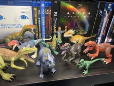 Mattel Jurassic World Attack Pack Small Dinosaurs LOT of 10