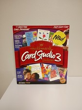 Hallmark Card Studio 3 Deluxe 2001 Vintage Sealed New In Box
