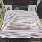 Super cool vintage Cushion Pleated Pink 50 X 50 Cm feather pad