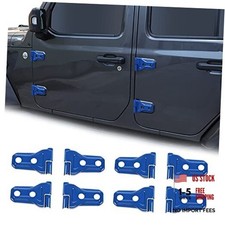 JL JT Door Hinge Covers Protector Decoration Kits Fits for 2018-2025 Jeep Blue