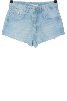 Zara Short Femme Bleu Casual Minimaliste (EU 36) - Photo 1/4