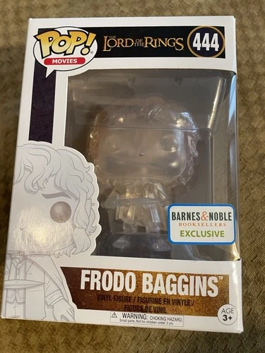 Lord Of The Rings Funko Pop Invisible Frodo Baggins #444 Barnes And Noble Excl