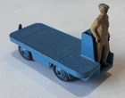 Vintage 1950s Dinky Toys No. #14A BEV Electric Truck with Figure