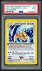 POKEMON LIGHT DRAGONITE 2002 NEO DESTINY 1ST EDITION #14 HOLO PSA 9