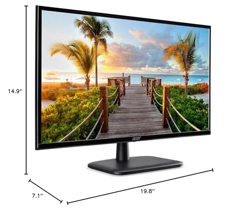 Acer EK220Q Abi 21.5" Full HD VA Monitor 75Hz Refresh Rate 5ms Response Time - Image 2 of 3