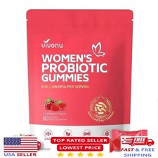 VivoNu Women's Probiotic Gummies - 60 Vegan Gummies - for Body Odor & Balance