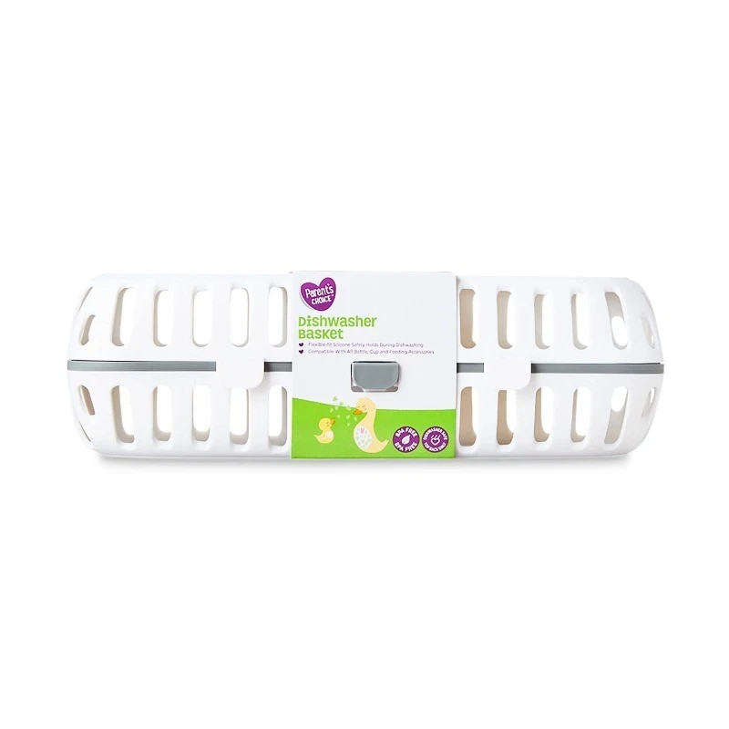 Parent's Choice BPA Dishwasher Basket Clean Bottle Nipples, 