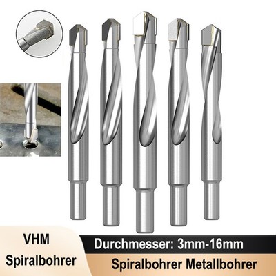 VHM Spiralbohrer Metallbohrer Metall Universal Profibohrer Vollhartmetall Bohrer