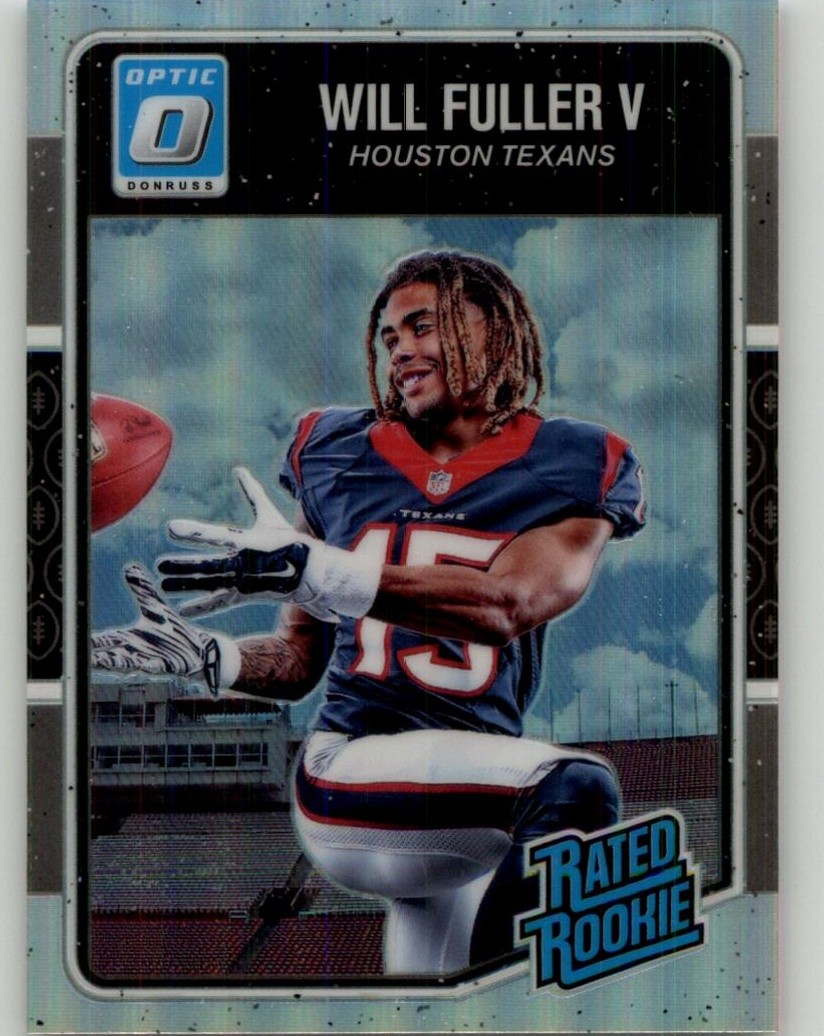 2016 Donruss Optic Will Fuller V Holo Rookie #200 RC Houston Texans