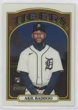 2021 Topps Heritage High Number Chrome 962/999 Akil Baddoo #540 8k4