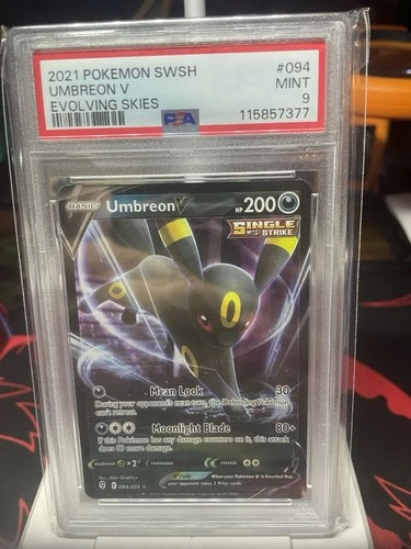 Umbreon V 094/203 Psa 9