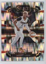 2024 Panini Select WNBA Concourse Silver Flash Prizm Jordin Canada #93 11oq