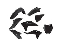 Polisport Plastikkit Passt An Gasgas Ec 250 250F 300 350F 21-23 Schwarz