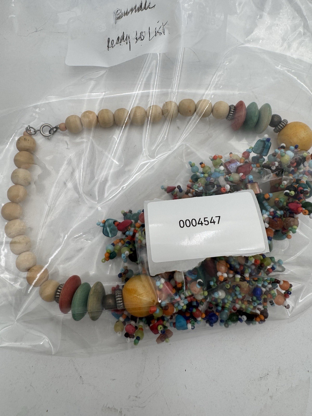 Beaded Statement Necklace Multicolor Jewelry Arti… - image 12