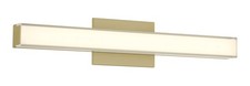 Minka Lavery 512-L Vantage 24"W Adjustable CCT LED Vanity Strip - Ashen Brass