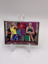 2025 Leaf Glory of the Game Basketball - Magic Johnson Larry Bird /2 Dual Patch